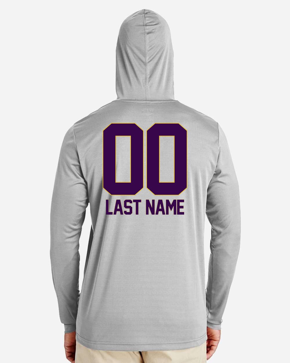 GFA Adult Personalized Performance Hooded Shirt - MAD Merch USA