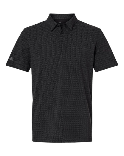 Men's Blended Printed Polo - A702