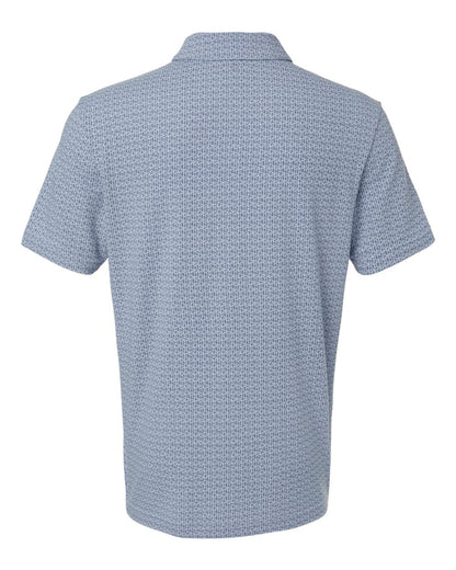 Men's Blended Printed Polo - A702