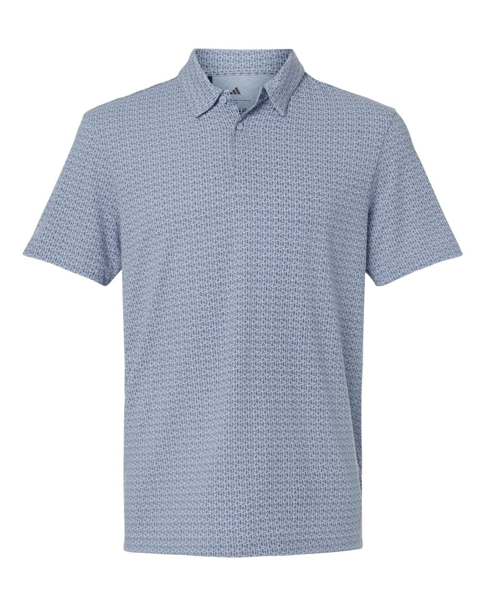 Men's Blended Printed Polo - A702