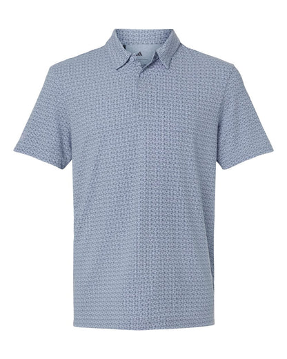 Men's Blended Printed Polo - A702