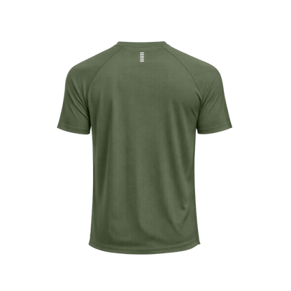 Custom Men’s Dry Fit Performance T-Shirt | 1 or 2 Logo Options | Athletic Quick-Dry Shirt