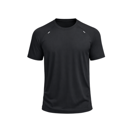 Custom Men’s Dry Fit Performance T-Shirt | 1 or 2 Logo Options | Athletic Quick-Dry Shirt