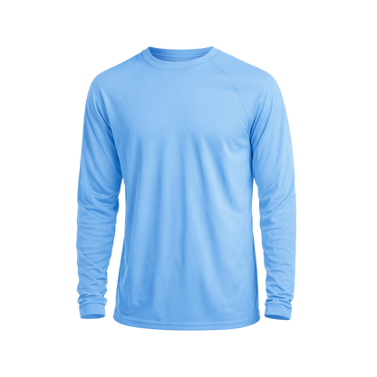 Custom Long Sleeve Performance Shirt (1 or 2 Logo Options)