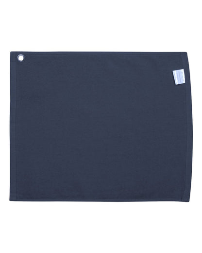 Premium Cotton Velour Utility Towel | Velour Hemmed Towel with Grommet & Hook