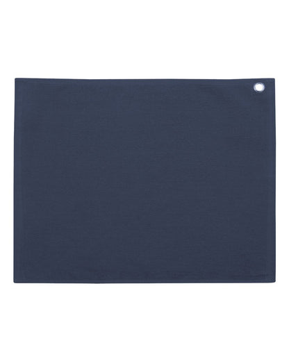 Premium Cotton Velour Utility Towel | Velour Hemmed Towel with Grommet & Hook
