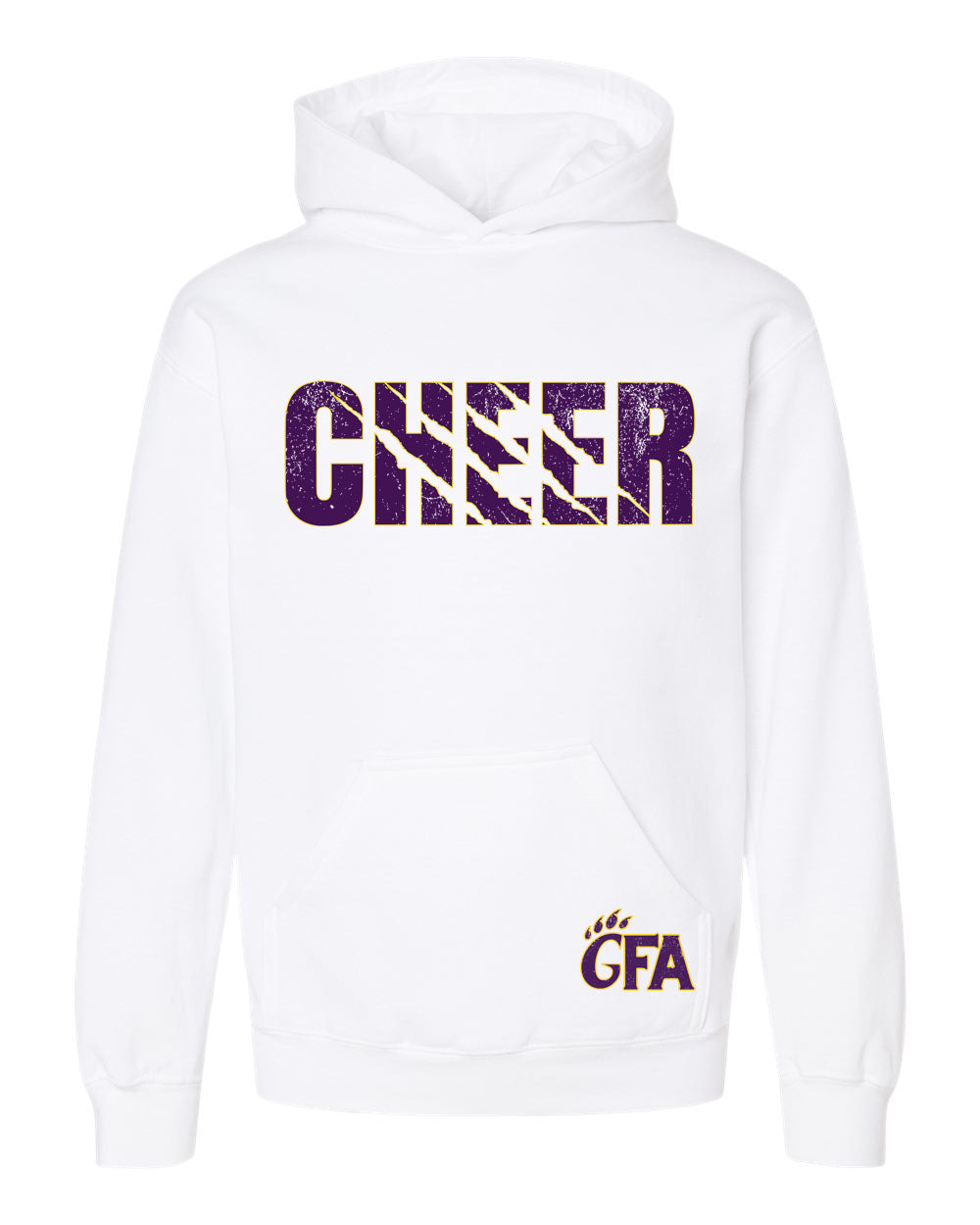 GFA Youth Cheer Hoodie – CHEER Design