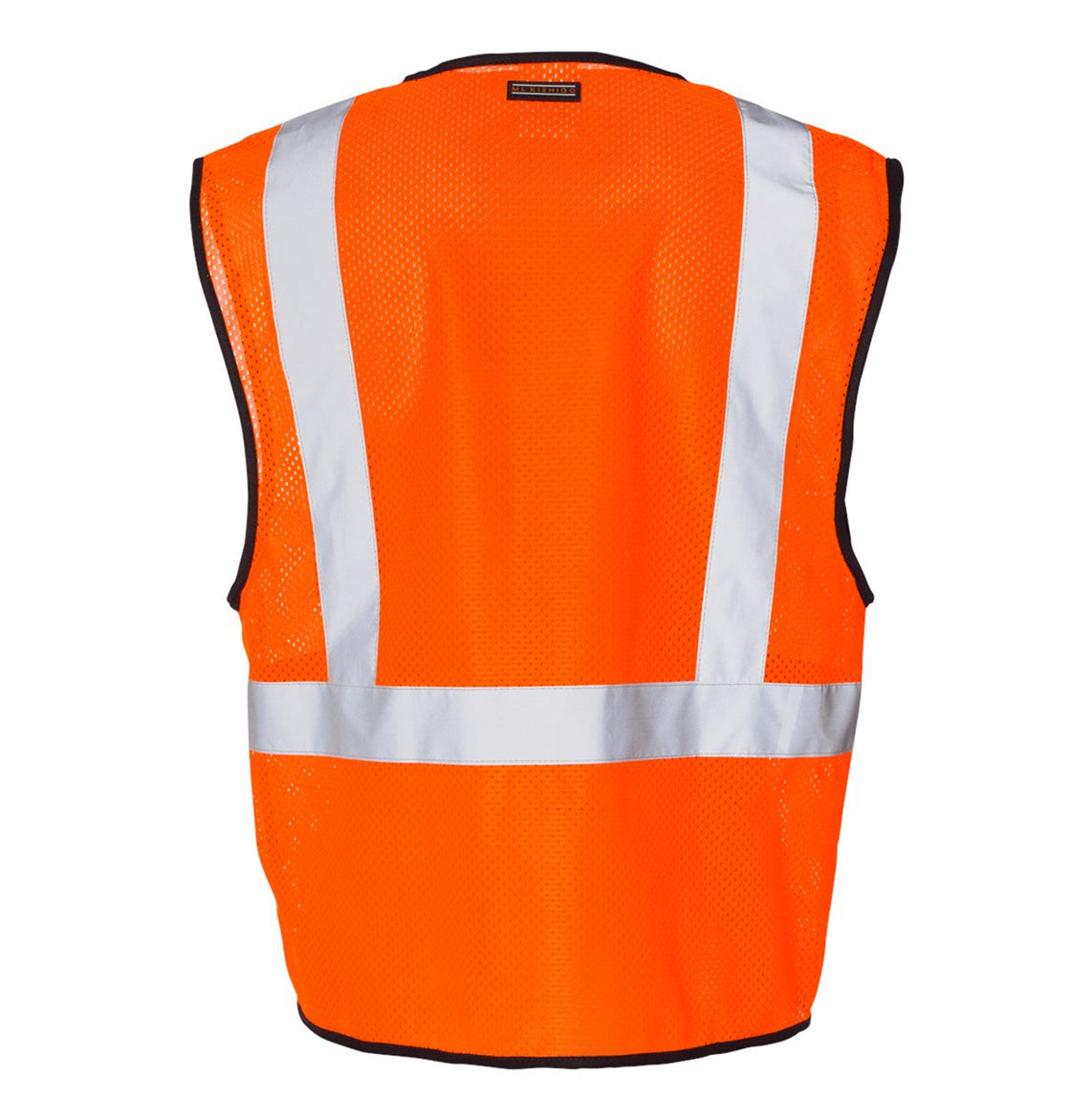 Kishigo - Unisex Single Pocket Zipper Mesh Class 2 Vest - 1519-1520