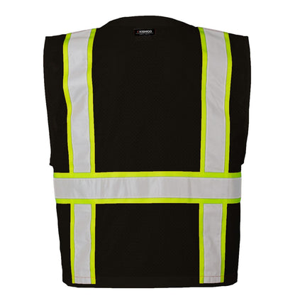 Kishigo - Unisex EV Series® Enhanced Visibility Multi-Pocket Mesh Vest - B100-111
