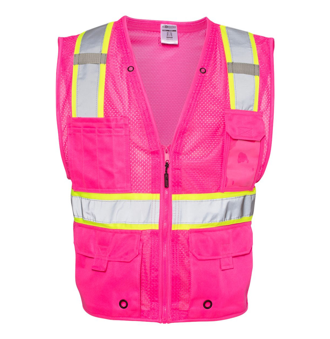 Kishigo - Unisex EV Series® Enhanced Visibility Multi-Pocket Mesh Vest - B100-111
