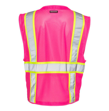 Kishigo - Unisex EV Series® Enhanced Visibility Multi-Pocket Mesh Vest - B100-111