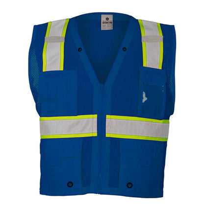 Kishigo - Unisex EV Series® Enhanced Visibility Multi-Pocket Mesh Vest - B100-111