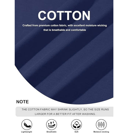 MAGCOMSEN - Men's Short Sleeve Hoodie Cotton Workout Hooded T-Shirts