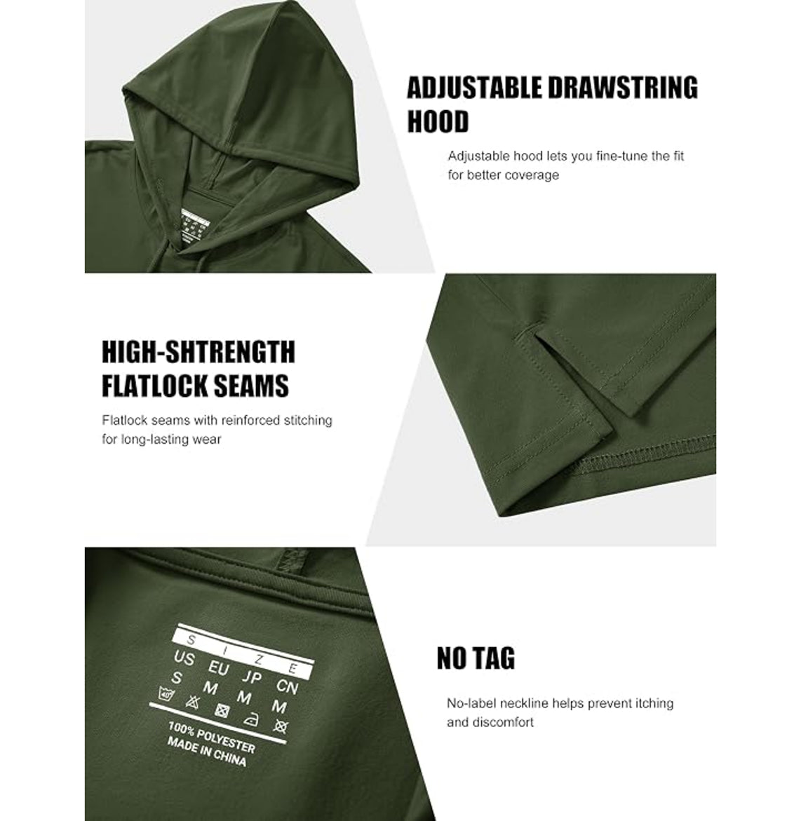 MAGCOMSEN - Men's Short Sleeve Hoodie UPF80+