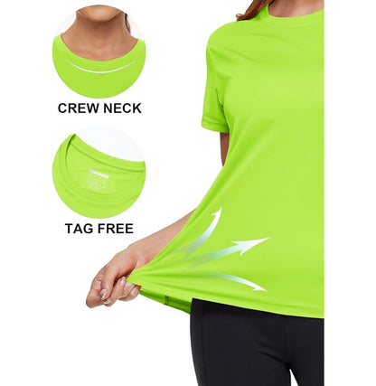 MAGCOMSEN - Women's UPF 50+ Workout Top