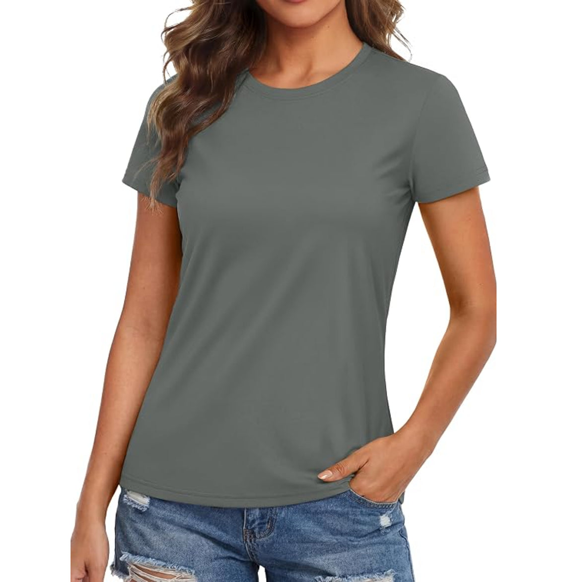 MAGCOMSEN - Women's UPF 50+ Workout Top