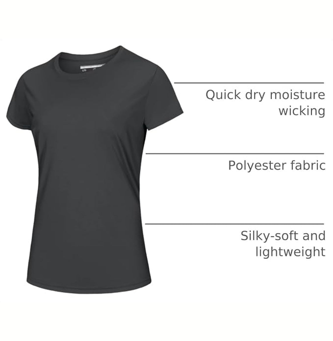 MAGCOMSEN - Women's UPF 50+ Workout Top