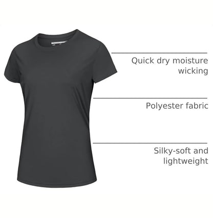 MAGCOMSEN - Women's UPF 50+ Workout Top