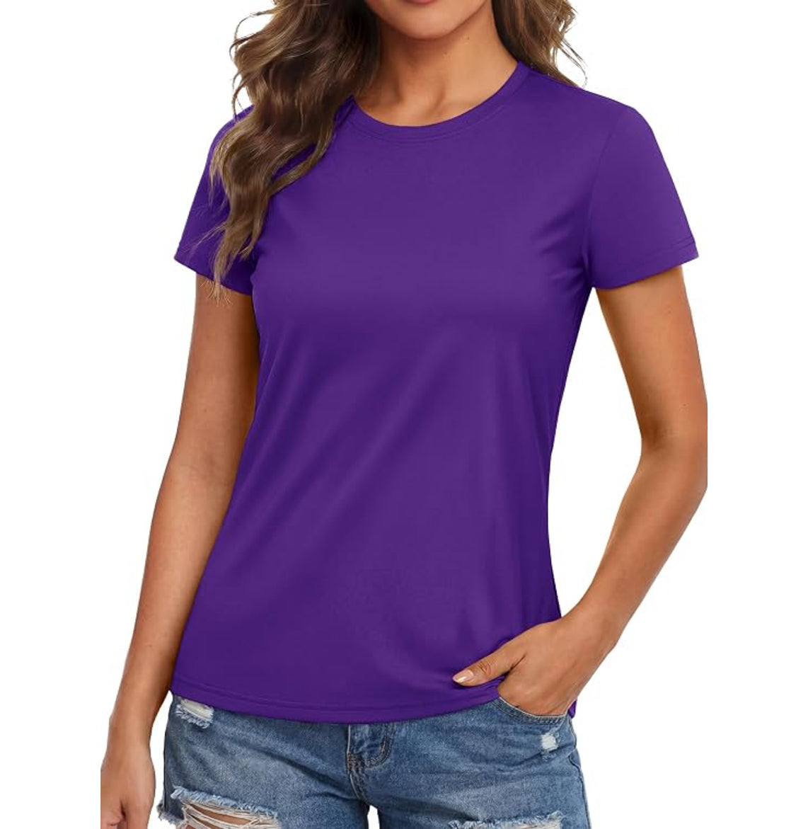 MAGCOMSEN - Women's UPF 50+ Workout Top