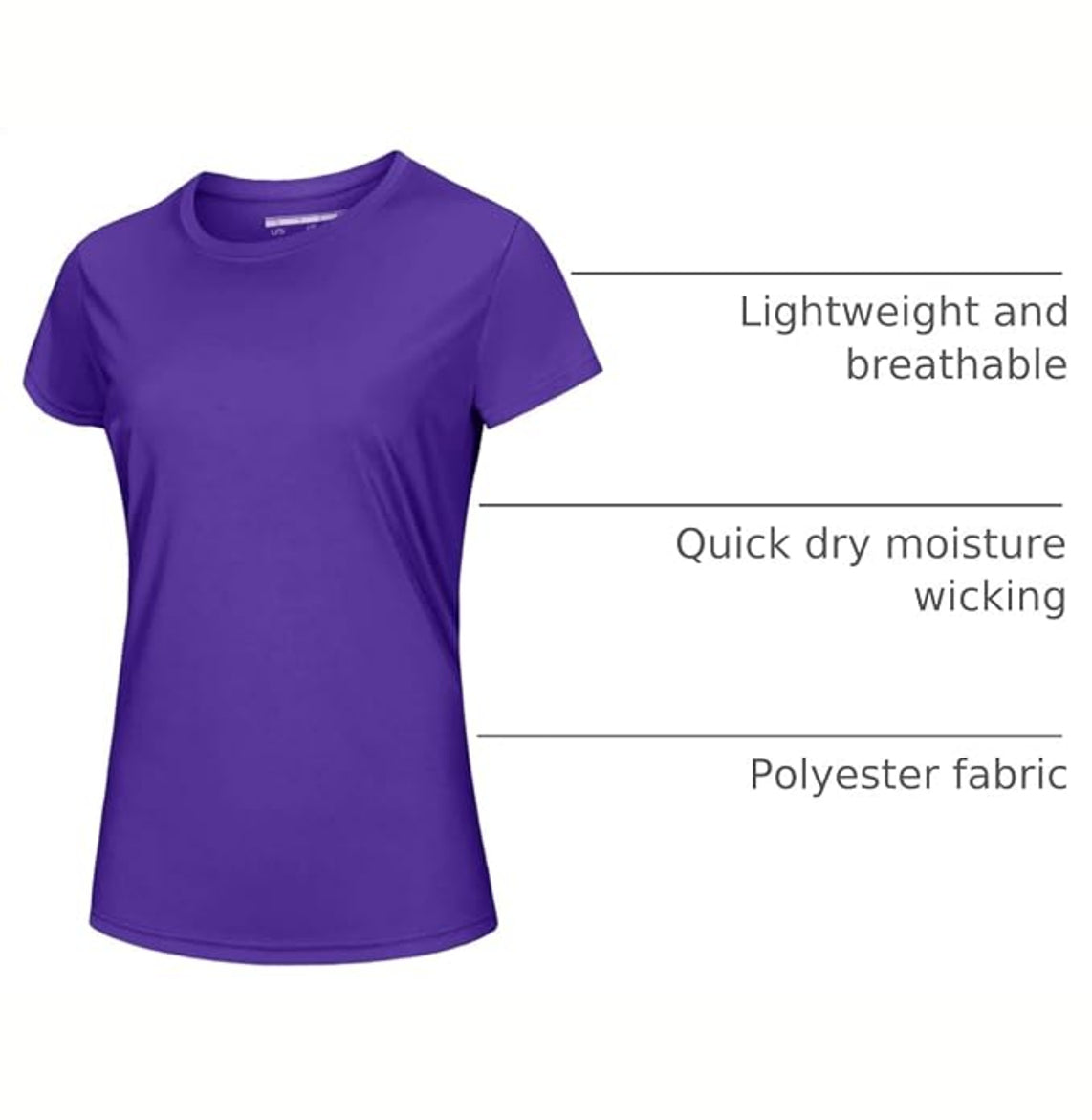 MAGCOMSEN - Women's UPF 50+ Workout Top