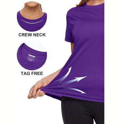 MAGCOMSEN - Women's UPF 50+ Workout Top