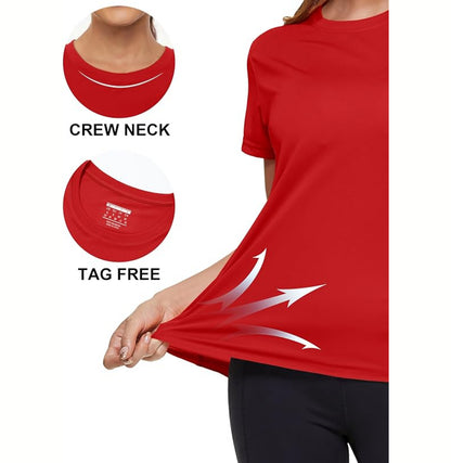 MAGCOMSEN - Women's UPF 50+ Workout Top