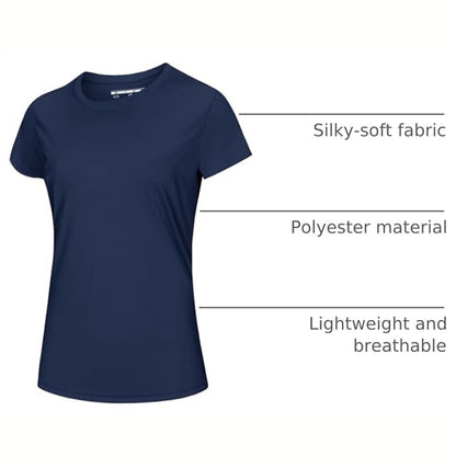 MAGCOMSEN - Women's UPF 50+ Workout Top