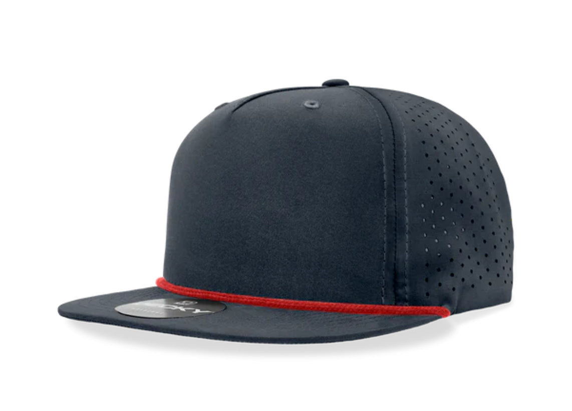 Decky - 6226 5 Panel High Profile Relaxed Perforated Performance Rope Hat