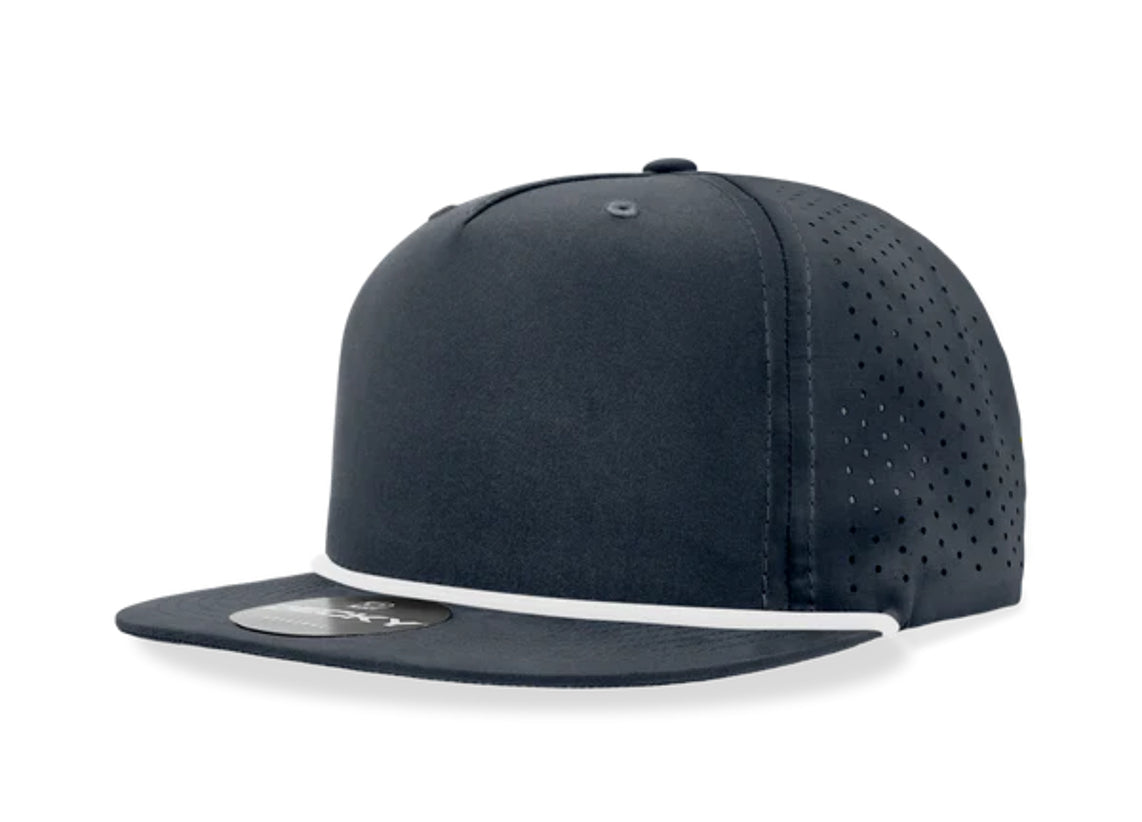 Decky - 6226 5 Panel High Profile Relaxed Perforated Performance Rope Hat