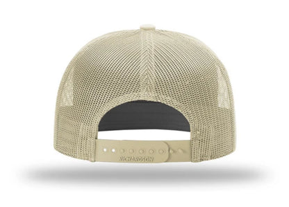 Richardson - 168 7-Panel Trucker Hat, Flat Bill Snapback