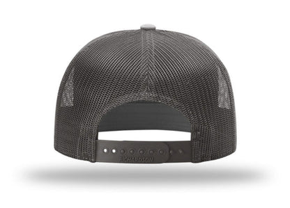Richardson - 168 7-Panel Trucker Hat, Flat Bill Snapback