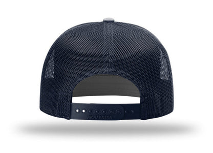 Richardson - 168 7-Panel Trucker Hat, Flat Bill Snapback