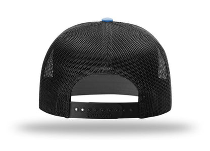 Richardson - 168 7-Panel Trucker Hat, Flat Bill Snapback