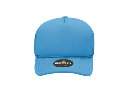 Decky -7010 - Youth 5 Panel Mid Profile Structured Foam Trucker, Kids Foam Trucker Hat, Mesh Back