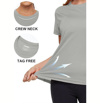 MAGCOMSEN - Women's UPF 50+ Workout Top