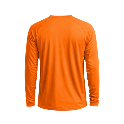 Custom Long Sleeve Performance Shirt (1 or 2 Logo Options)