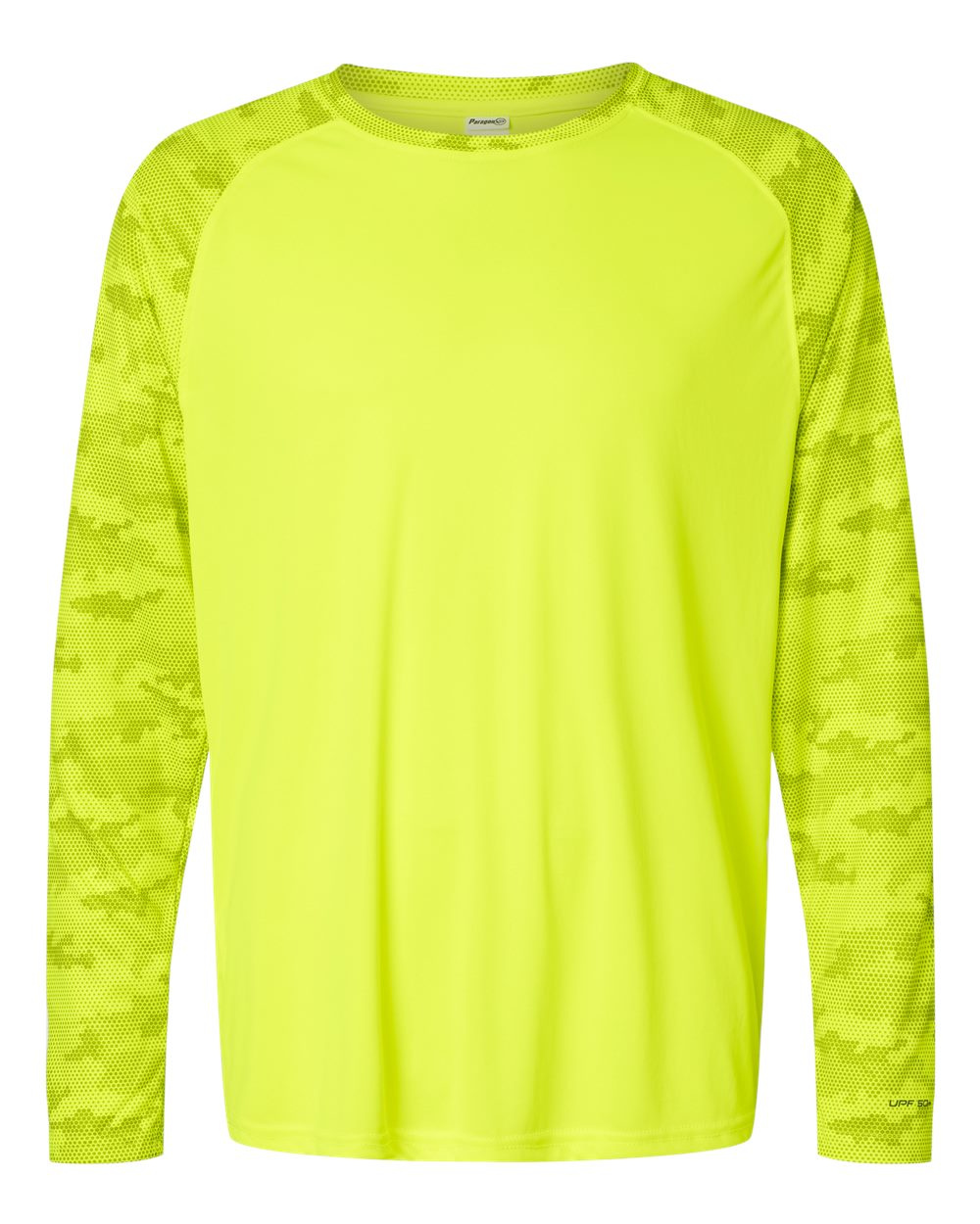 Paragon - Unisex Cayman Performance Camo Colorblocked Long Sleeve T-Shirt - 216