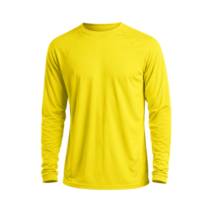 Custom Long Sleeve Performance Shirt (1 or 2 Logo Options)