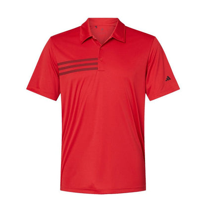 Adidas - Men's 3-Stripes Chest Polo - A324 - MAD Merch USA