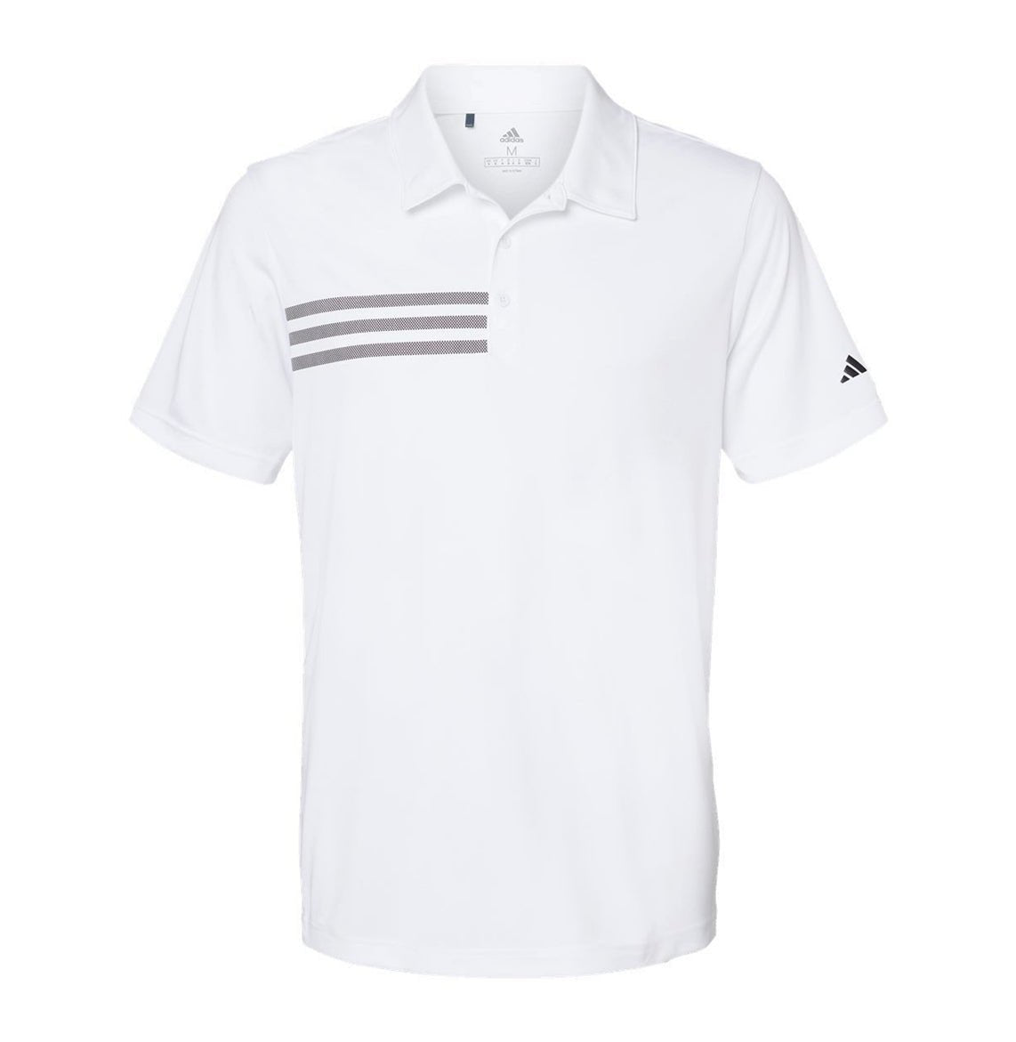 Adidas - Men's 3-Stripes Chest Polo - A324 - MAD Merch USA