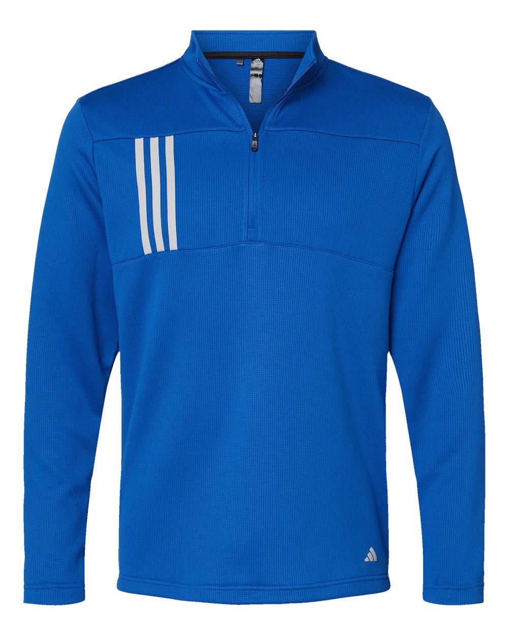 Adidas - Men's 3-Stripes Double-Knit Quarter-Zip Pullover - A482 - MAD Merch USA