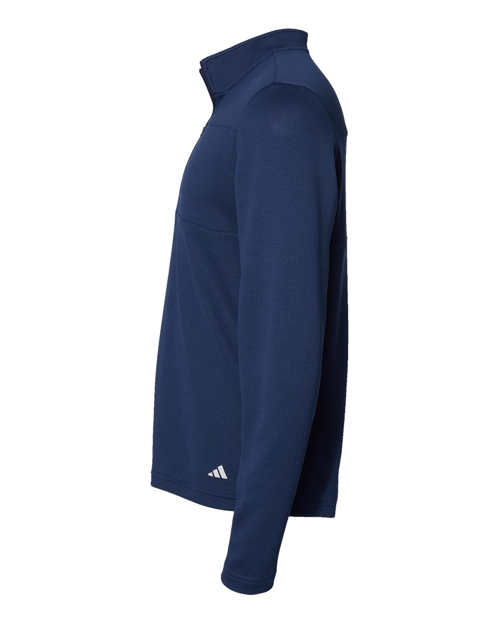 Adidas - Men's 3-Stripes Double-Knit Quarter-Zip Pullover - A482 - MAD Merch USA