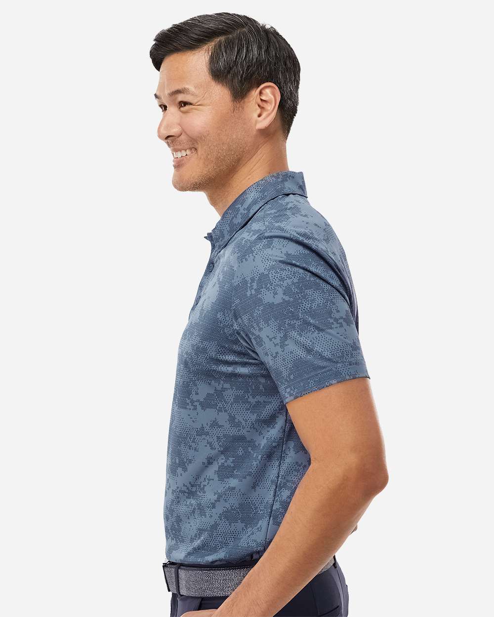 Adidas - Men's All Over Camo Print Polo - A550 - MAD Merch USA