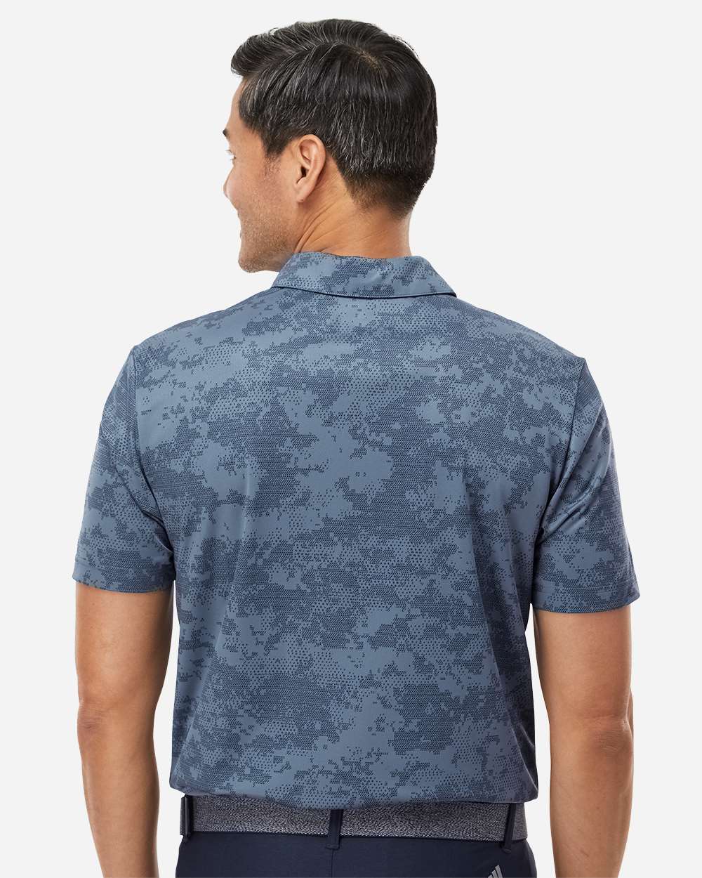 Adidas - Men's All Over Camo Print Polo - A550 - MAD Merch USA