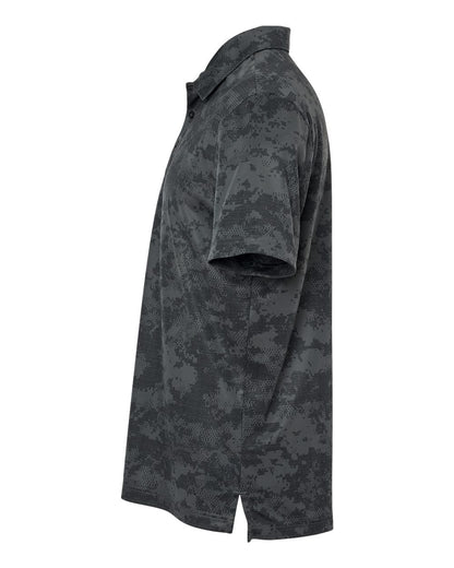 Adidas - Men's All Over Camo Print Polo - A550 - MAD Merch USA