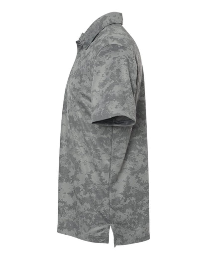 Adidas - Men's All Over Camo Print Polo - A550 - MAD Merch USA