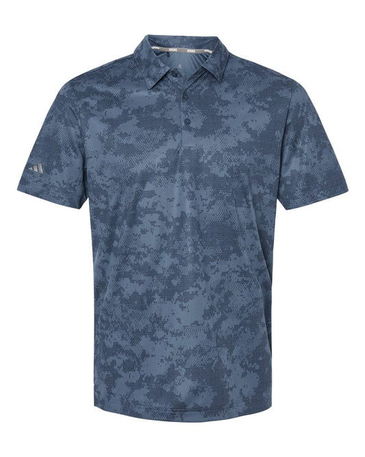 Adidas - Men's All Over Camo Print Polo - A550 - MAD Merch USA