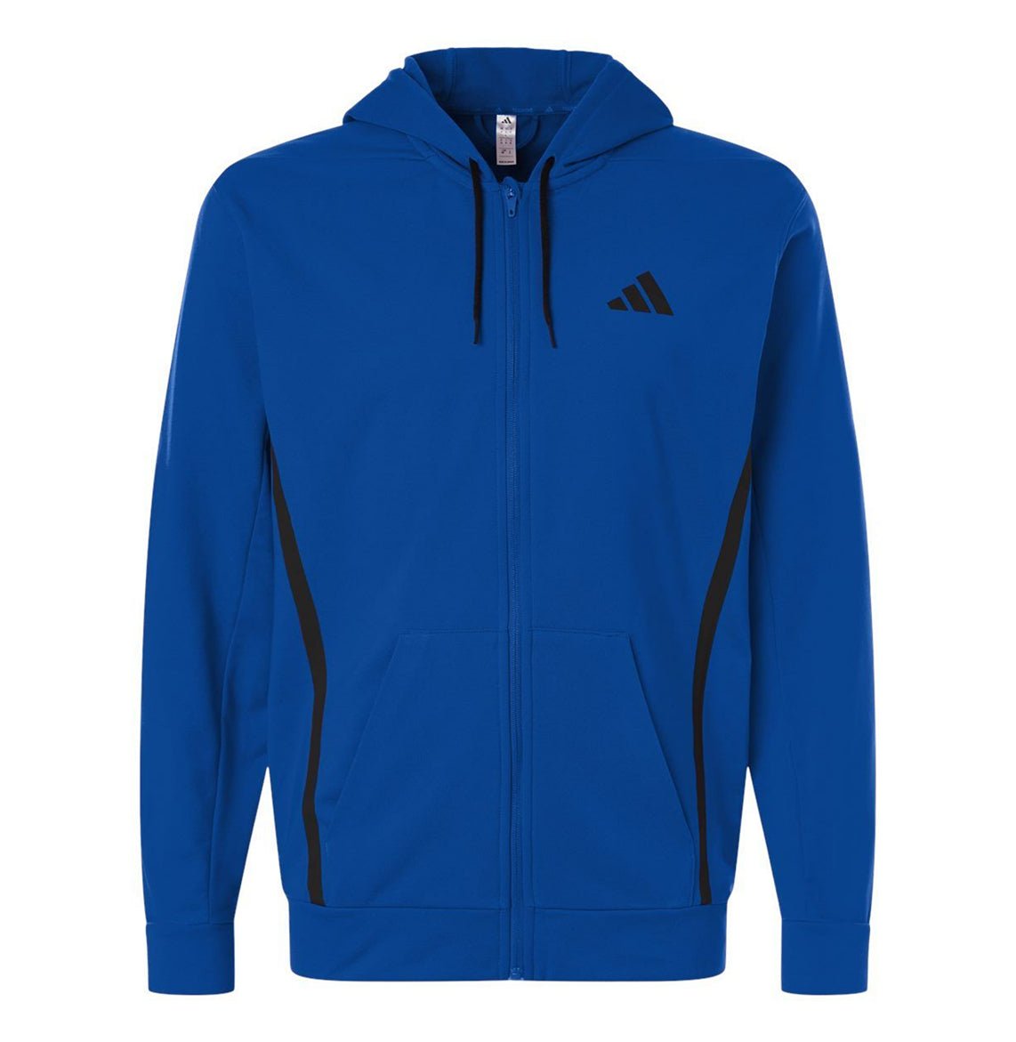 Adidas - Men's Game & Go Fleece Full-Zip Hooded Sweatshirt - AT208 - MAD Merch USA