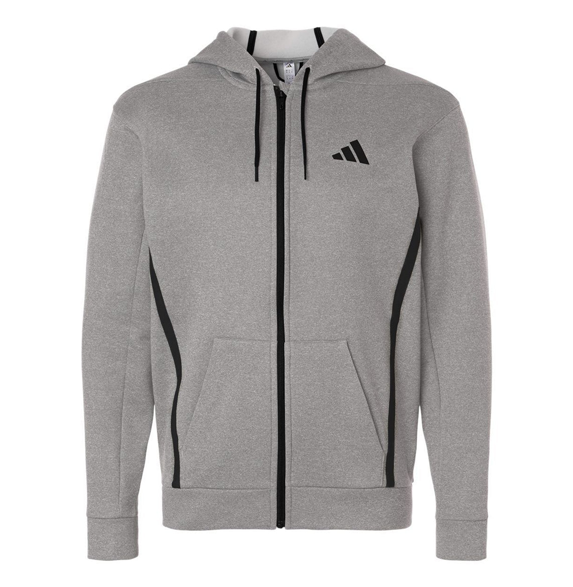 Adidas - Men's Game & Go Fleece Full-Zip Hooded Sweatshirt - AT208 - MAD Merch USA