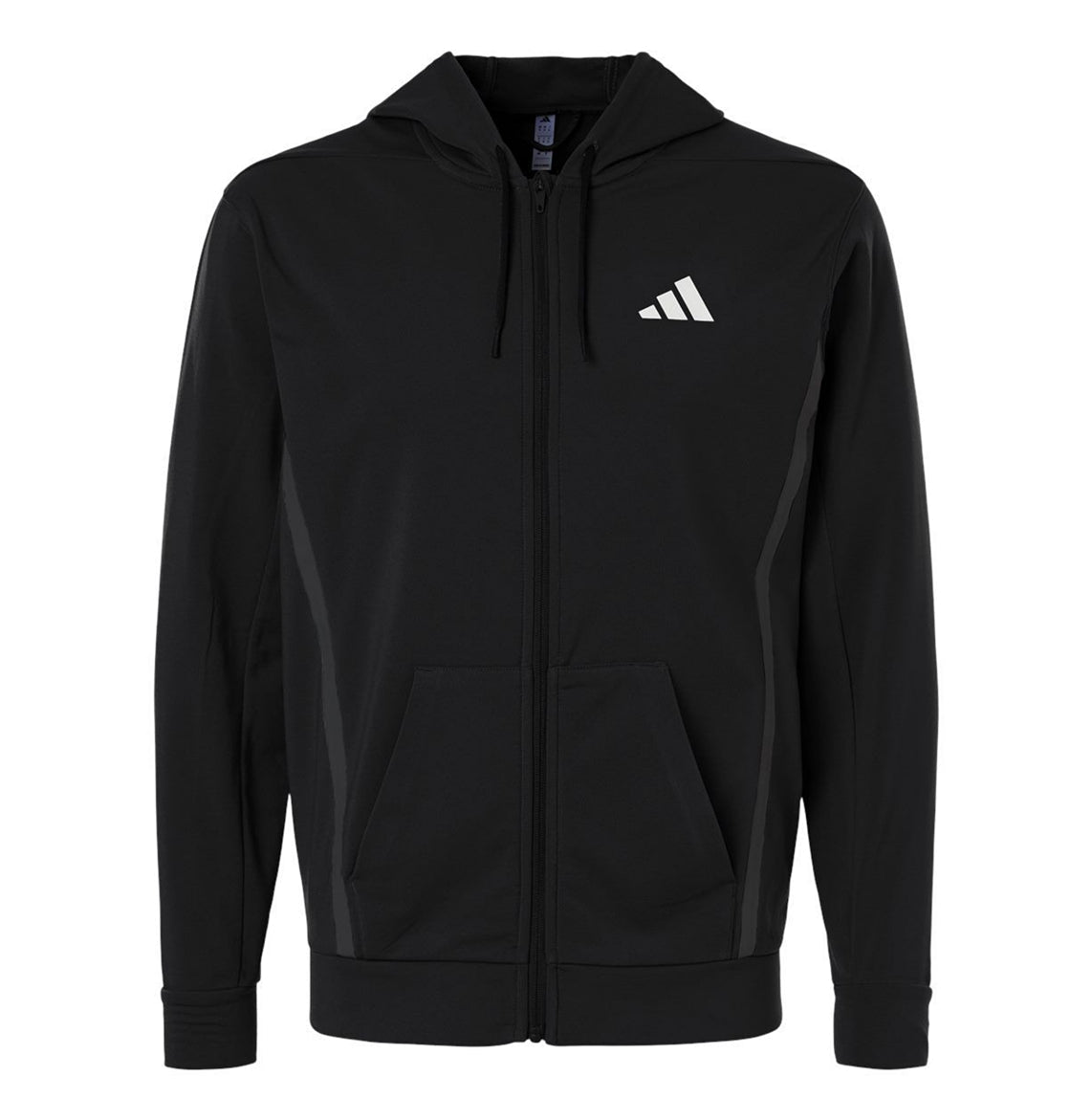Adidas - Men's Game & Go Fleece Full-Zip Hooded Sweatshirt - AT208 - MAD Merch USA